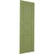 Ekena Millwork True Fit PVC Center Circle Arts & Crafts Fixed Mount Shutters, Moss Green, 12W x 42H, PR TFP001AC12X042MG - alternate 3